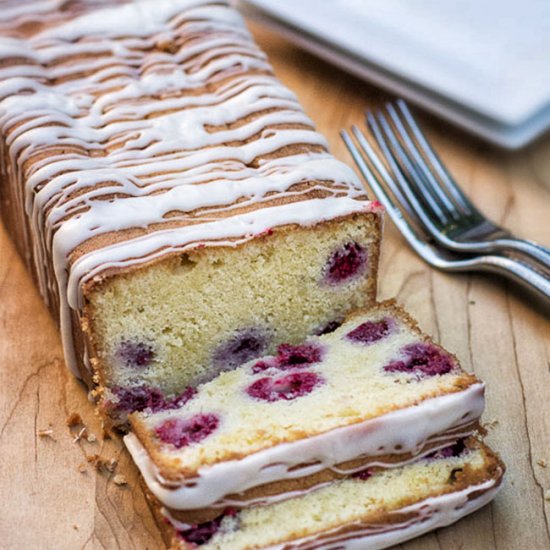 Ispahan Loaf Cake by Pierre Herme