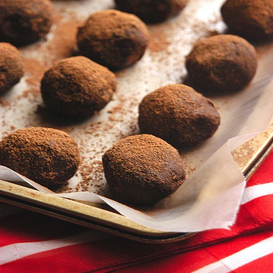 Cocoa Dusted Rum Balls