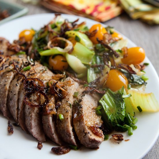 Butter-bathed Pork Tenderloin