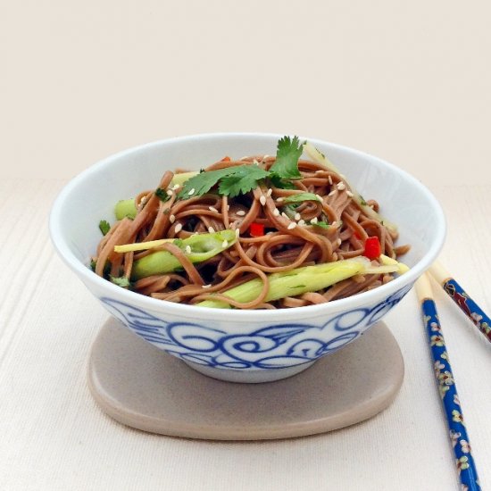 Sesame Soba Noodles