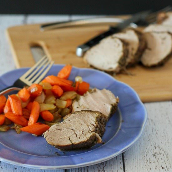 Spice Rubbed Pork Tenderloin