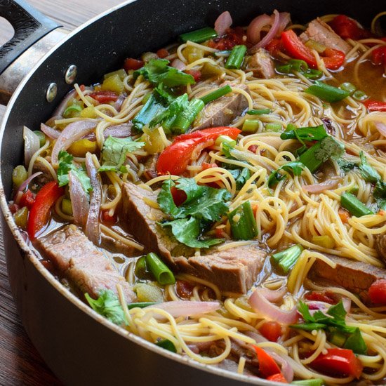 Steak Fajita Noodle Bowl