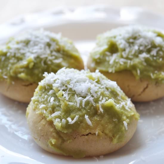 Lime Coconut Margarita Cookies