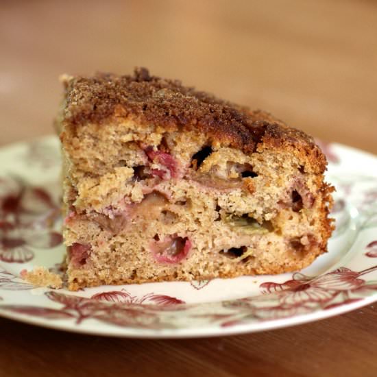 Rhubarb Cake