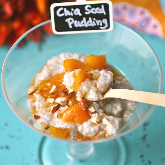 Chia Seed Pudding with Apricots