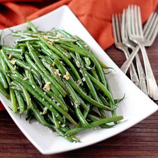 Garlic Butter Green Beans