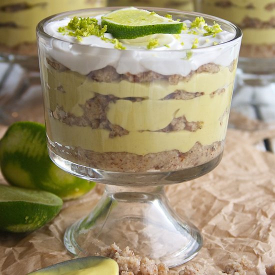 Raw Key Lime Pie Parfaits