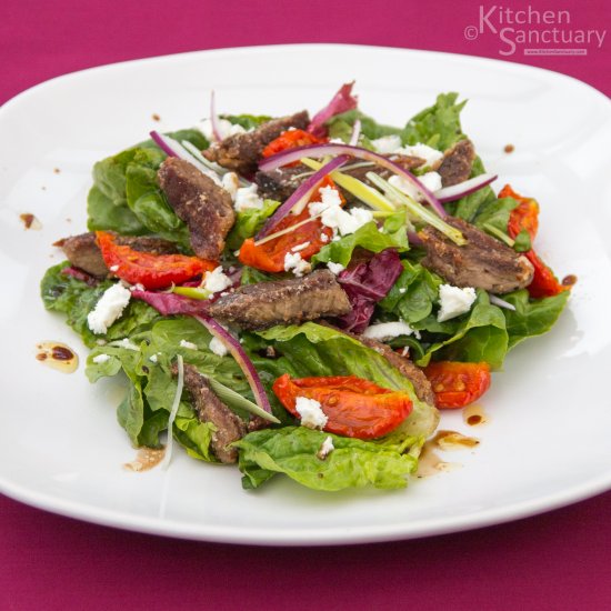 Crispy Lamb Salad