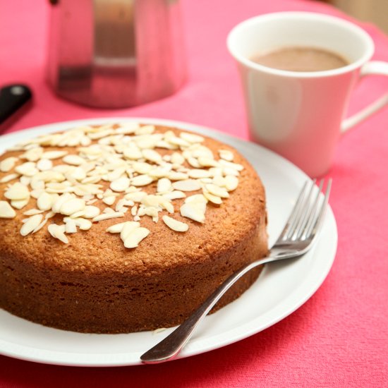 Almond Honey Cake