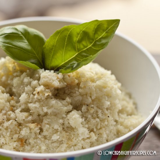 Cauliflower Rice Low Carb