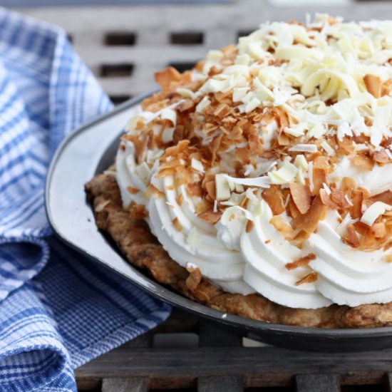 Dahlia Triple Coconut Cream Pie