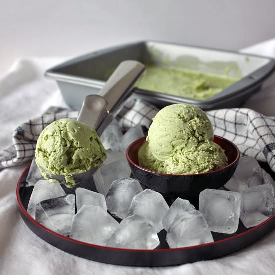 Pandan Coconut Ice Cream