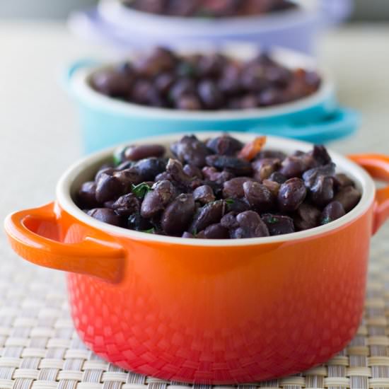 Slow Cooker Cuban Black Beans