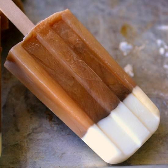 Iced Coffee Popsicles