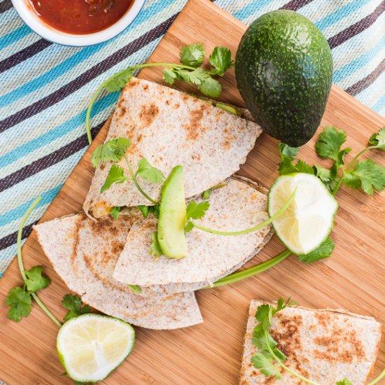 Avocado Quesadillas