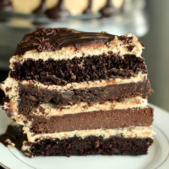 The Ultimate Chocolate PB Cake