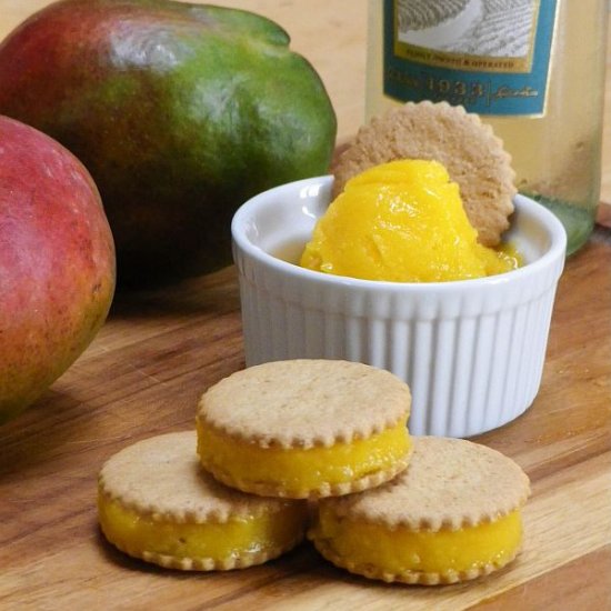 Mango Moscato Sorbet