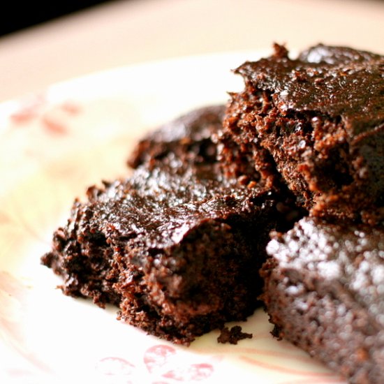 Healthy secret-ingredient brownies