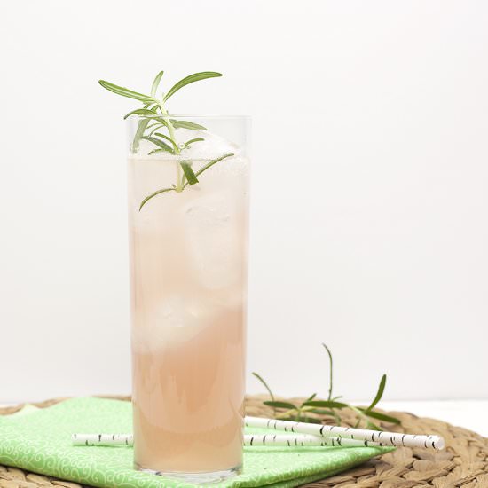 Rhubarb Collins