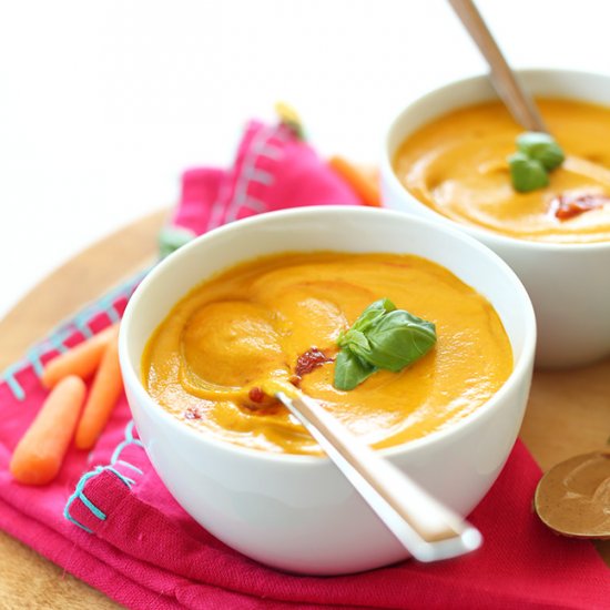 Creamy Thai Carrot Soup!