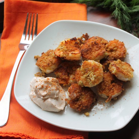 Crispy Herb & Garlic Shrimp