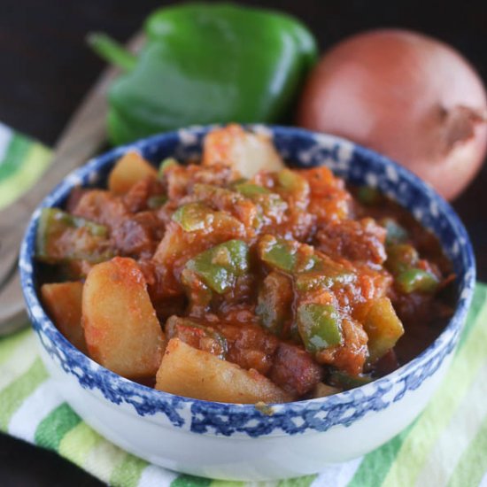 Hot Pot Potatoes (stewed Potatoes)