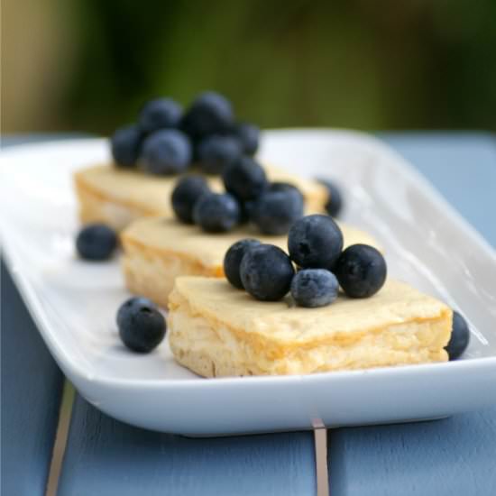 Healthy New York Baked Cheesecake