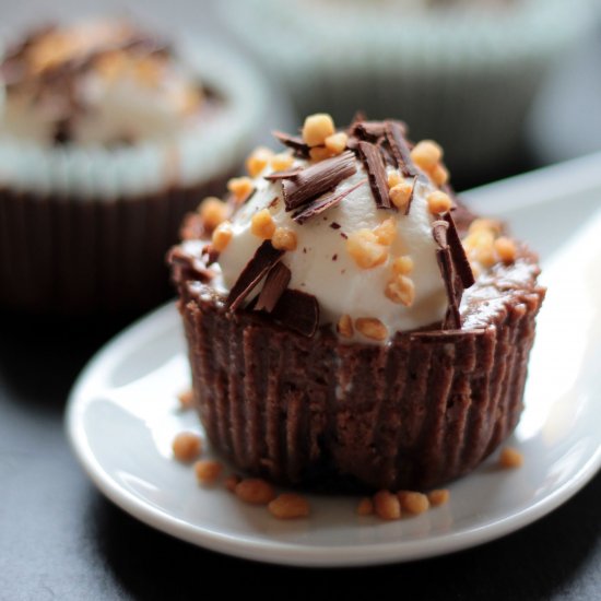 Mini Chocolate Cheesecakes