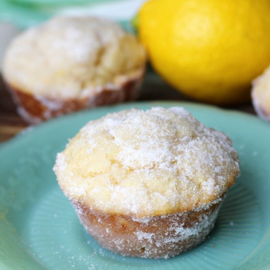 Lemon Donut Muffins