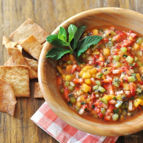 Summer Peach Salsa