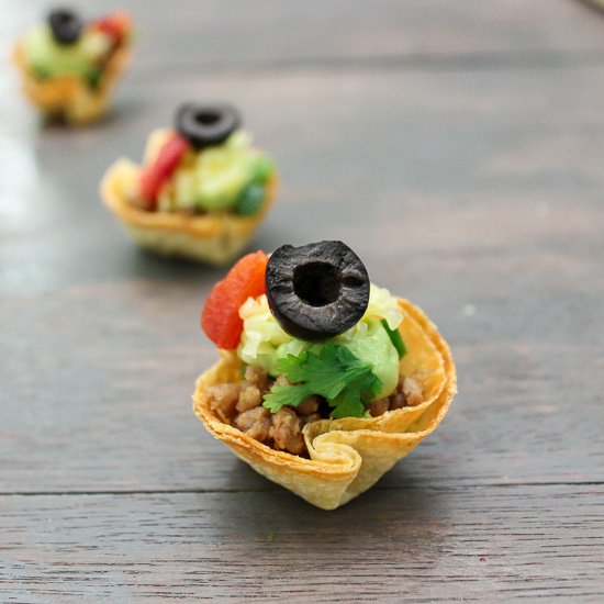 Mini Taco Cups