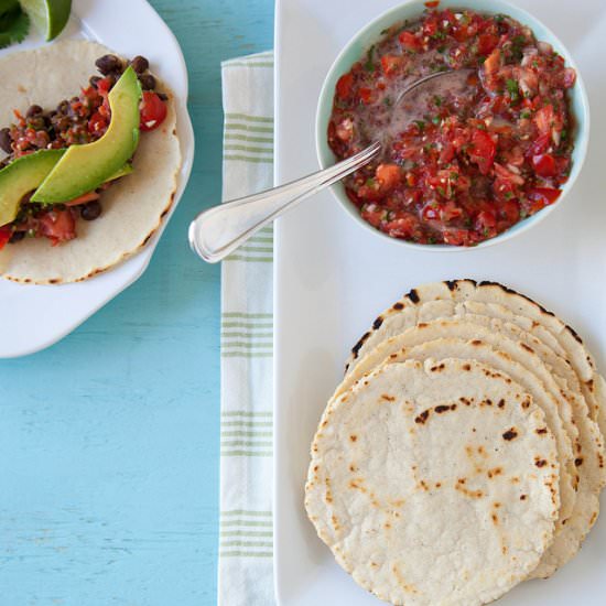 Corn Tortillas from Scratch