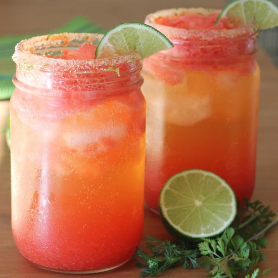 Spicy Cilantro-Lime Michelada