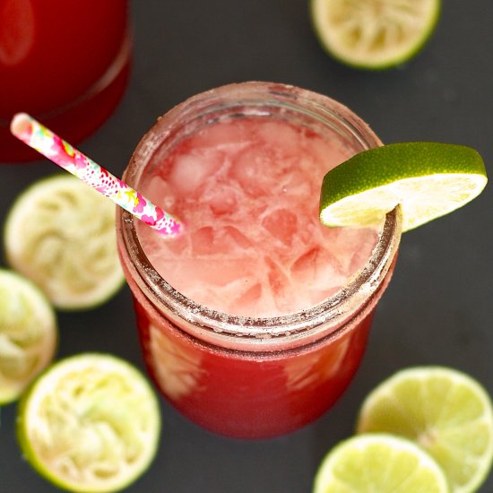 Skinny Pomegranate Margarita