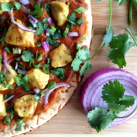 Chicken Tikka Masala Pizza