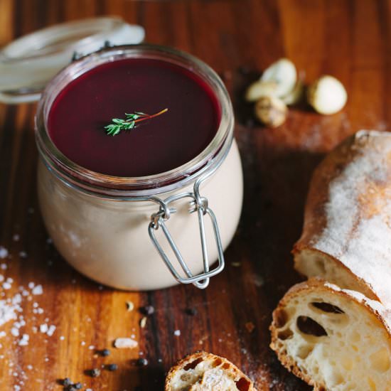 Chicken Liver Mousse Pâté with Port