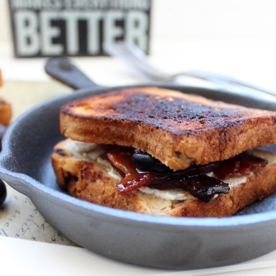 Candied Bacon Grilled Cheese