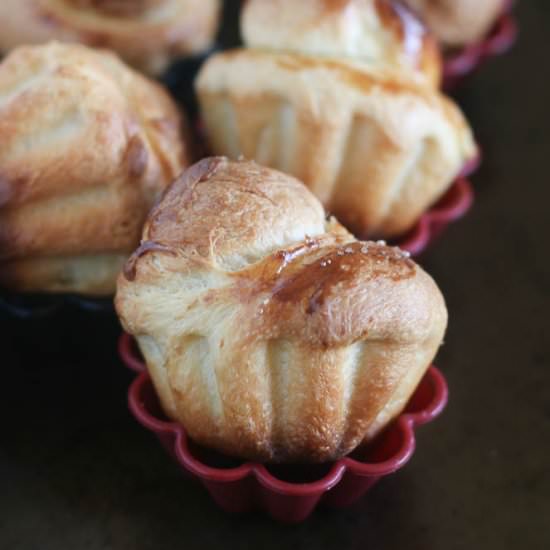 Coconut brioche Loaf