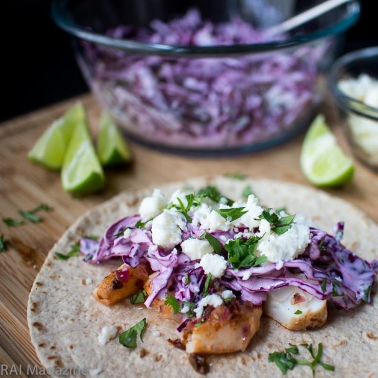 Chipotle-Lime Fish Tacos