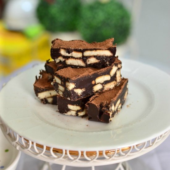 Chocolate Biscuits Slice