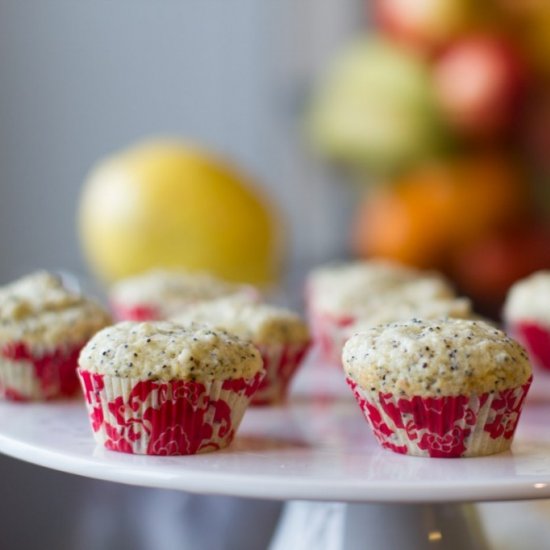 Lemon Poppyseed Cupcakes