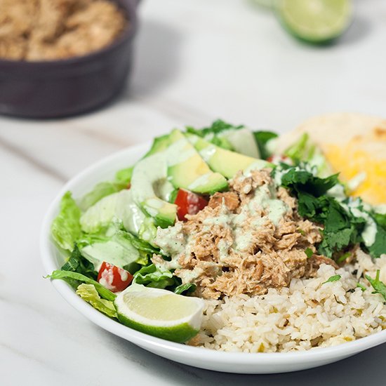 Cafe Rio-Style Pulled Chicken Salad