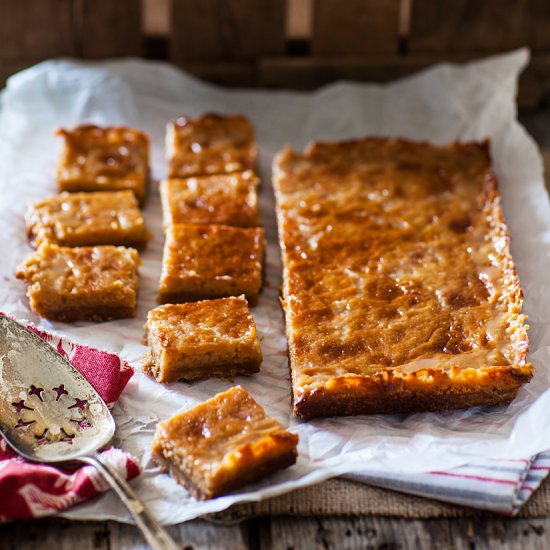 Burnt Butter Caramel Slices