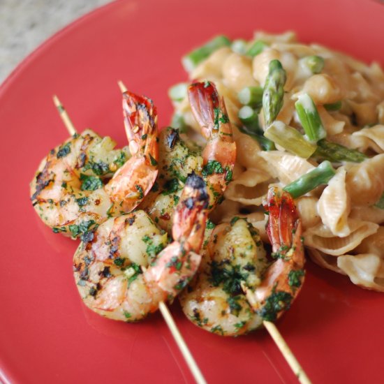 Easy Shrimp Dinner