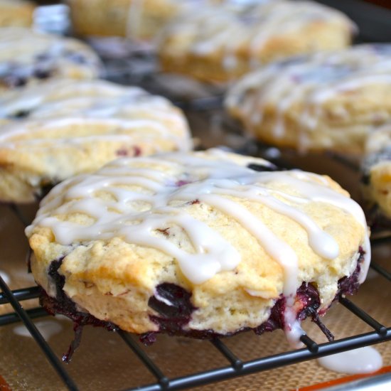 Blueberry Almond Scones