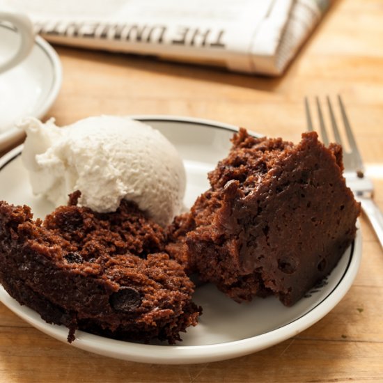 Slow Cooker Chocolate Cake