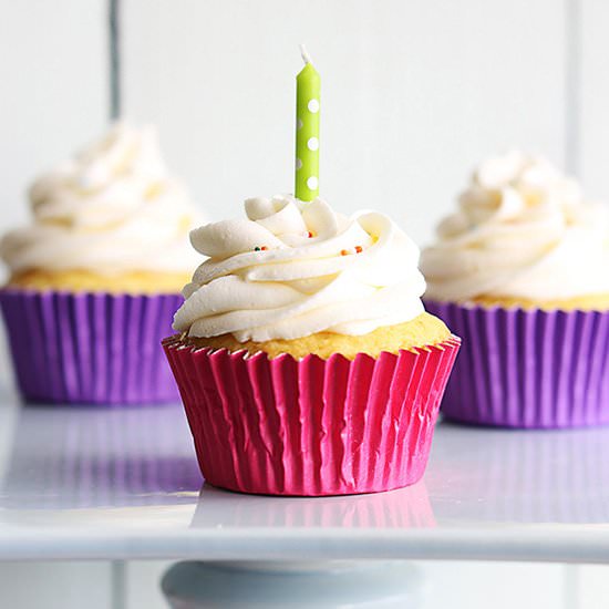 Birthday Cake Cupcakes