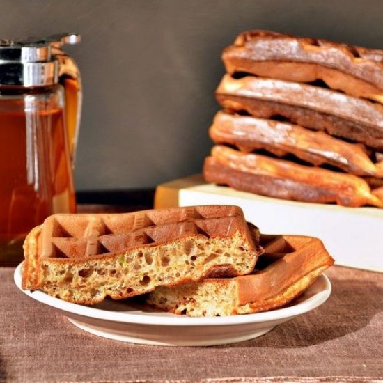 Zucchini Waffles