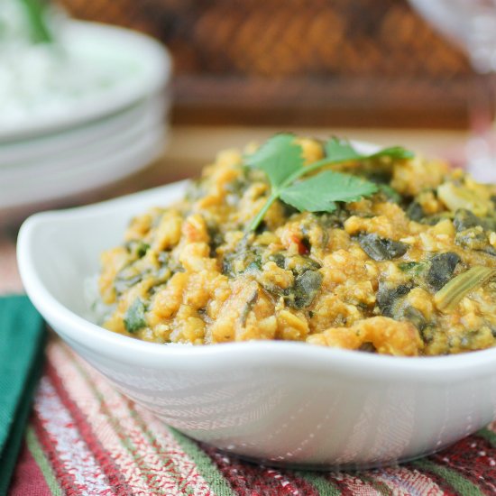 Slow Cooker Red Lentil Curry