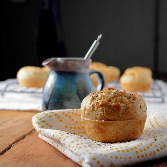 Pepper & Thyme Popovers